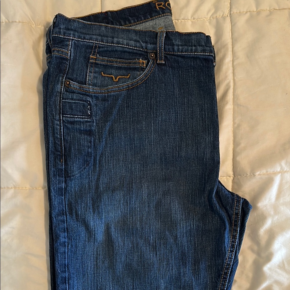 Kimes Ranch Men's Bootcut Jeans - Dark Blue